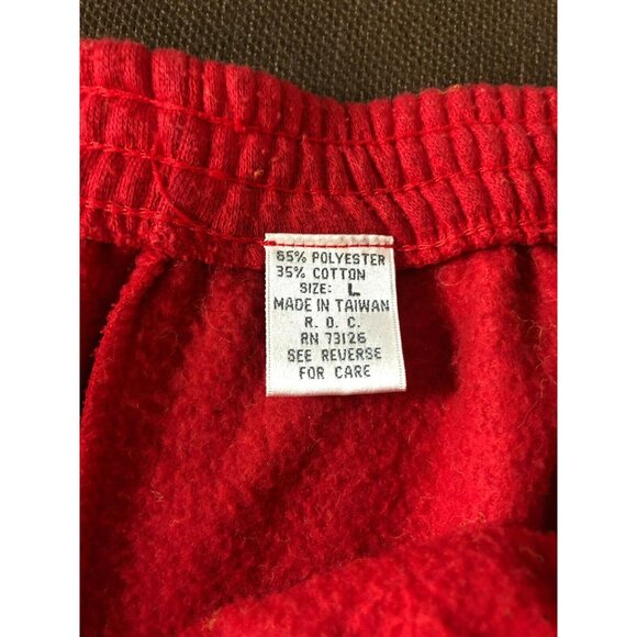 Jan L. Sport Vintage Red Jersey Knit Track Suit Women’s Large - Picture 8 of 9